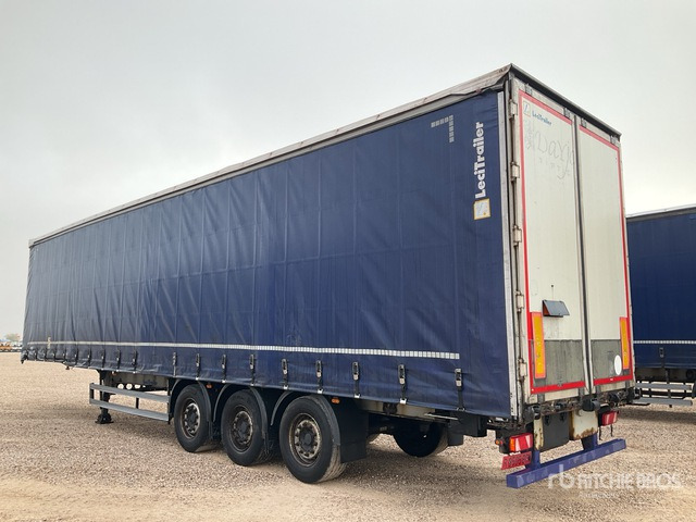 2012 Lecitrailer 3E20 Tri/A XL 3M Multilock Curtain Side Trailer - Remolque con toldo: foto 3 2012 Lecitrailer 3E20 Tri/A XL 3M Multilock Curtain Side Trailer - Remolque con toldo: foto 3