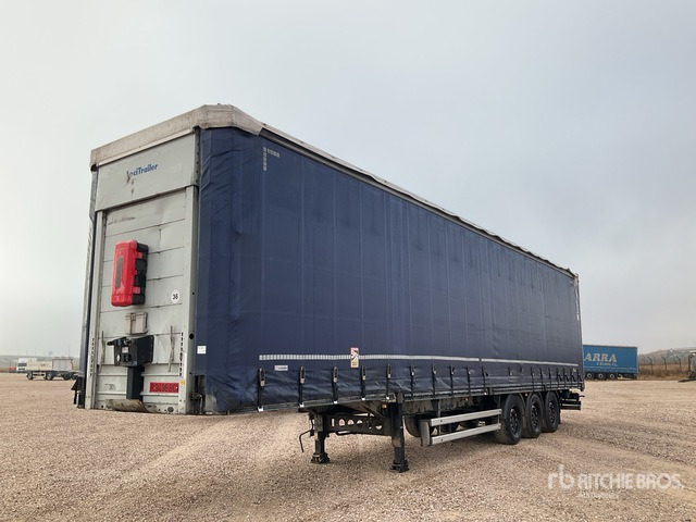 2012 Lecitrailer 3E20 Tri/A XL 3M Multilock Curtain Side Trailer - Remolque con toldo: foto 2 2012 Lecitrailer 3E20 Tri/A XL 3M Multilock Curtain Side Trailer - Remolque con toldo: foto 2