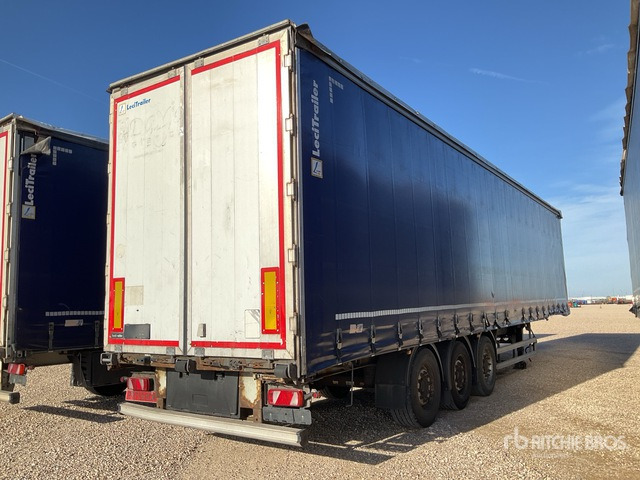 2012 Lecitrailer 3E20 Tri/A XL 3M Multilock Curtain Side Trailer - Remolque con toldo: foto 4 2012 Lecitrailer 3E20 Tri/A XL 3M Multilock Curtain Side Trailer - Remolque con toldo: foto 4