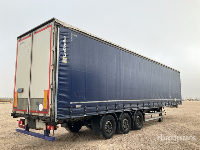 2012 Lecitrailer 3E20 Tri/A XL 3M Multilock Curtain Side Trailer - Remolque con toldo: foto 4 2012 Lecitrailer 3E20 Tri/A XL 3M Multilock Curtain Side Trailer - Remolque con toldo: foto 4