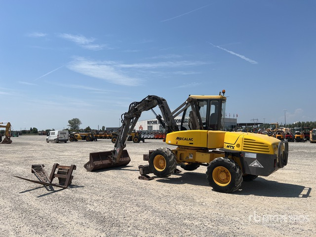 2002 Mecalac 12MXT-E Wheel Excavator - Excavadora de ruedas: foto 4 2002 Mecalac 12MXT-E Wheel Excavator - Excavadora de ruedas: foto 4