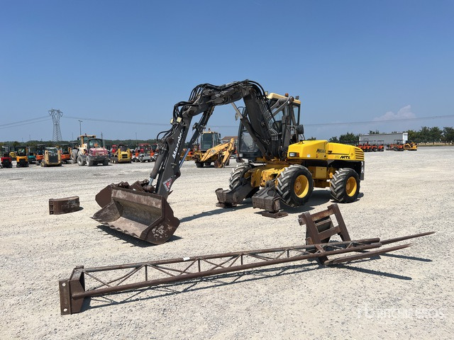 2002 Mecalac 12MXT-E Wheel Excavator - Excavadora de ruedas: foto 2 2002 Mecalac 12MXT-E Wheel Excavator - Excavadora de ruedas: foto 2
