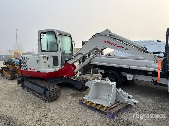 2011 Takeuchi TB150C (Inoperable) Mini Excavator: <6.6t - Miniexcavadora: foto 2 2011 Takeuchi TB150C (Inoperable) Mini Excavator: <6.6t - Miniexcavadora: foto 2