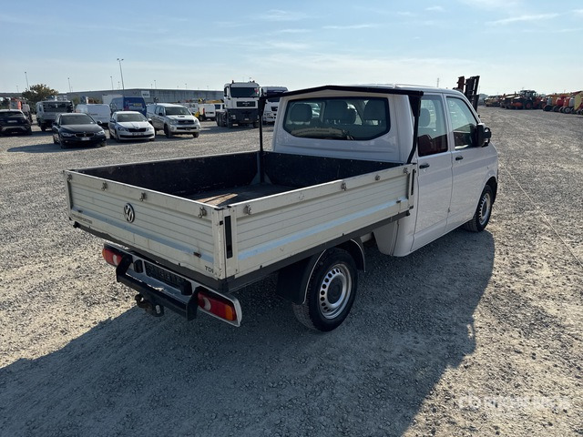 2014 Volkswagen Transporter Crew Cab Flatbed Truck - Furgoneta caja abierta: foto 4 2014 Volkswagen Transporter Crew Cab Flatbed Truck - Furgoneta caja abierta: foto 4