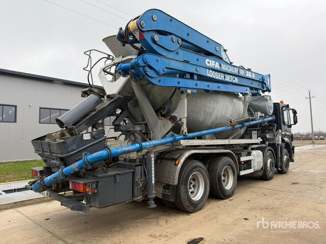 Bomba de hormigón 2016 Iveco Trakker 410 E6 2016 Cifa MK28.4 28 m on 8x4 28 ... Concrete Pump Truck: foto 6 Bomba de hormigón 2016 Iveco Trakker 410 E6 2016 Cifa MK28.4 28 m on 8x4 28 ... Concrete Pump Truck: foto 6