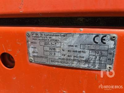 KUBOTA U35-3A2 - Miniexcavadora: foto 5 KUBOTA U35-3A2 - Miniexcavadora: foto 5