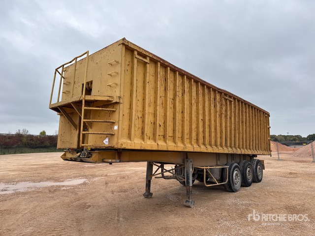 1989 Trailor S383EL Tri/A Semi-Remorque Benne 3 Essieux End Dump Trailer - Remolque volquete: foto 1 1989 Trailor S383EL Tri/A Semi-Remorque Benne 3 Essieux End Dump Trailer - Remolque volquete: foto 1