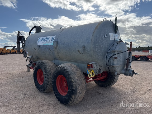 1996 Pichon TCI10 Liquid T/A Tonne A Lisier 2 Essieux Liquid Manure Spreader - Cuba de purín: foto 3 1996 Pichon TCI10 Liquid T/A Tonne A Lisier 2 Essieux Liquid Manure Spreader - Cuba de purín: foto 3