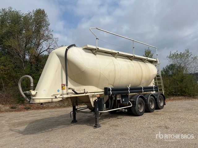 2001 Spitzer Eurovrac S27DRF030 Remorque Citerne Pulverisateur Sprayer Transport Trailer - Semirremolque silo: foto 1 2001 Spitzer Eurovrac S27DRF030 Remorque Citerne Pulverisateur Sprayer Transport Trailer - Semirremolque silo: foto 1