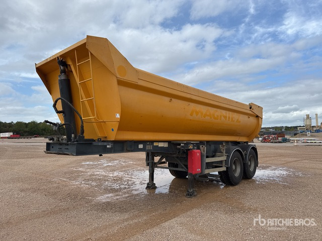 2004 Metaco T/A Remorque Benne 2 Essieux End Dump Trailer - Semirremolque volquete: foto 1 2004 Metaco T/A Remorque Benne 2 Essieux End Dump Trailer - Semirremolque volquete: foto 1