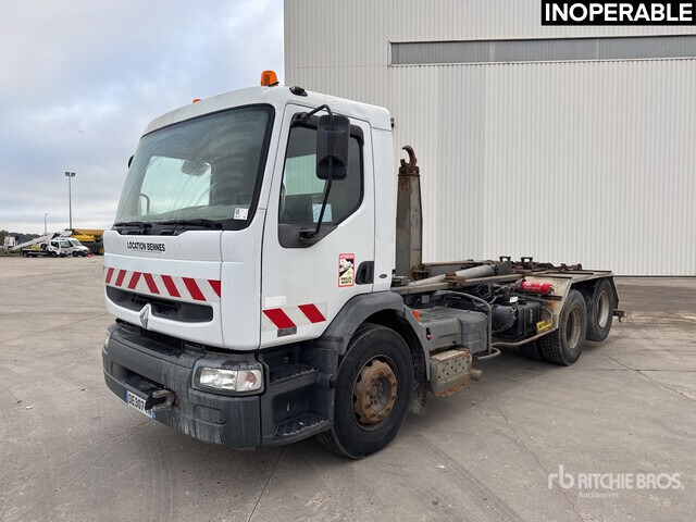 2004 Renault Premium 370dCi 6x2 Camion Ampliroll 6x2 (Inope ... Roll-Off Truck - Camión multibasculante: foto 2 2004 Renault Premium 370dCi 6x2 Camion Ampliroll 6x2 (Inope ... Roll-Off Truck - Camión multibasculante: foto 2