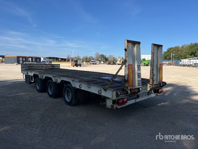 2008 Louault Tri/A Remorque Porte-Engins 3 E ... Lowboy Trailer - Remolque portavehículos: foto 3 2008 Louault Tri/A Remorque Porte-Engins 3 E ... Lowboy Trailer - Remolque portavehículos: foto 3