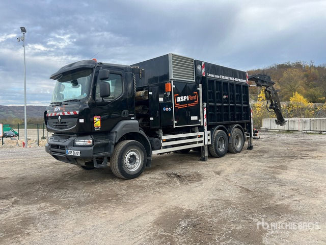 2008 Renault Kerax 450DXi MTS on 6x4 Camion Aspiratrice Vacuum Excavator Truck - Limpieza de alcantarillado: foto 1 2008 Renault Kerax 450DXi MTS on 6x4 Camion Aspiratrice Vacuum Excavator Truck - Limpieza de alcantarillado: foto 1