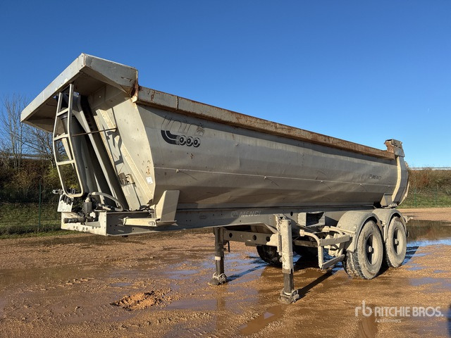 2011 Menci SA702P T/A Demolition Semi-Remorque Be ... End Dump Trailer - Remolque volquete: foto 1 2011 Menci SA702P T/A Demolition Semi-Remorque Be ... End Dump Trailer - Remolque volquete: foto 1