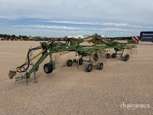 2012 Krone Swadro 710/26T 7.10 m 2 Rotor Andaineur Hay Rake - Henificadora: foto 2 2012 Krone Swadro 710/26T 7.10 m 2 Rotor Andaineur Hay Rake - Henificadora: foto 2