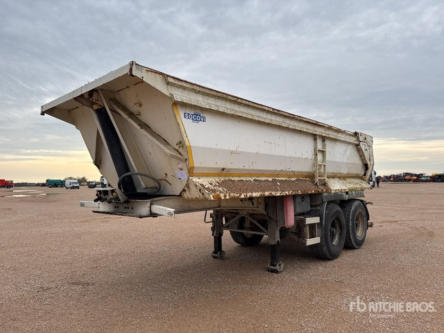 2013 Invepe Joluso T/A Semi-Remorque Benne 2 Essieux End Dump Trailer - Remolque volquete: foto 1 2013 Invepe Joluso T/A Semi-Remorque Benne 2 Essieux End Dump Trailer - Remolque volquete: foto 1