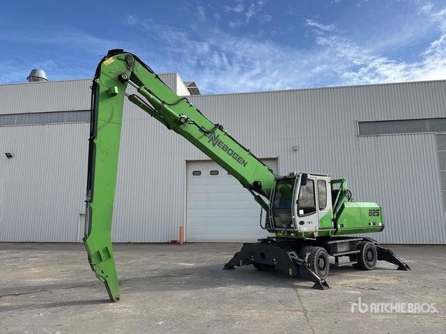 2016 Sennebogen 825 Pelle De Manutention Wheel Material Handler - Manipulador de materiales: foto 1 2016 Sennebogen 825 Pelle De Manutention Wheel Material Handler - Manipulador de materiales: foto 1