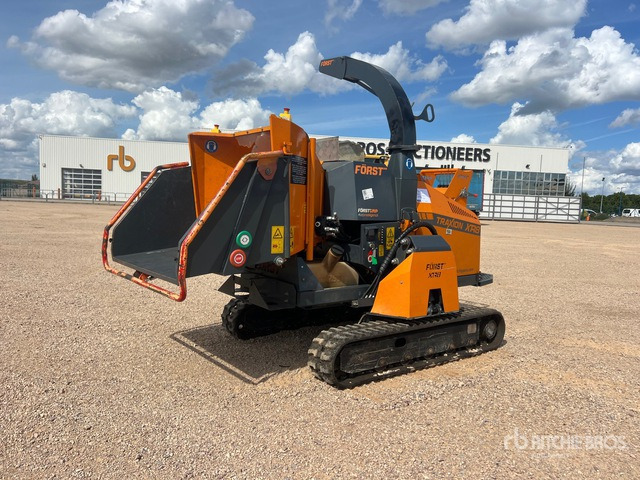 2017 Forst XR8 Tracked Broyeur Wood Chipper - Trituradora de madera: foto 1 2017 Forst XR8 Tracked Broyeur Wood Chipper - Trituradora de madera: foto 1