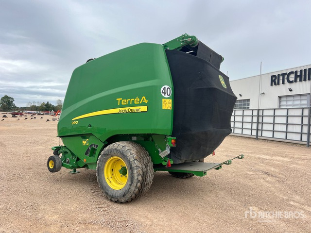 2017 John Deere 990 Presse A Balles Rondes 1 Essieu S/A Round Baler - Rotoempacadora: foto 3 2017 John Deere 990 Presse A Balles Rondes 1 Essieu S/A Round Baler - Rotoempacadora: foto 3