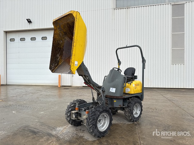 2018 Wacker 1001 1 t 4x4 Hi-Tip Motobasculeur Dumper - Dúmper: foto 3 2018 Wacker 1001 1 t 4x4 Hi-Tip Motobasculeur Dumper - Dúmper: foto 3