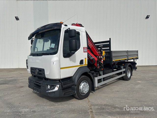 2024 Renault D210 2022 Fassi F90B.1.22E Dynamic o ... Dump Truck with Crane - Camión volquete, Camión grúa: foto 1 2024 Renault D210 2022 Fassi F90B.1.22E Dynamic o ... Dump Truck with Crane - Camión volquete, Camión grúa: foto 1