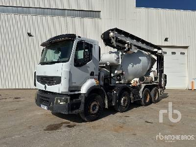 RENAULT 450 DXI 8x4 Camion Malaxeur Avec Tapis ... - Camión hormigonera: foto 1 RENAULT 450 DXI 8x4 Camion Malaxeur Avec Tapis ... - Camión hormigonera: foto 1