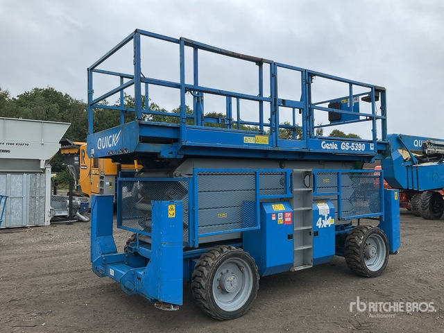 2007 Genie GS-5390 4x4 Diesel Scissor Lift - Plataforma de tijeras: foto 4 2007 Genie GS-5390 4x4 Diesel Scissor Lift - Plataforma de tijeras: foto 4