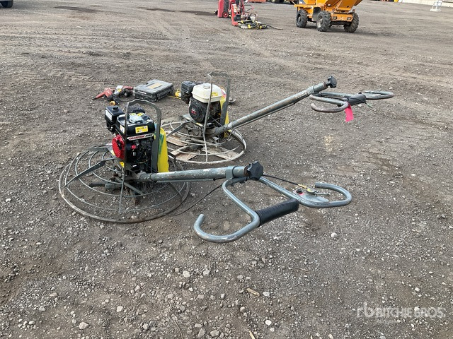 2013 Wacker Neuson CT36ADT Quantity of (2) Power Trowel - Fratasadora: foto 3 2013 Wacker Neuson CT36ADT Quantity of (2) Power Trowel - Fratasadora: foto 3