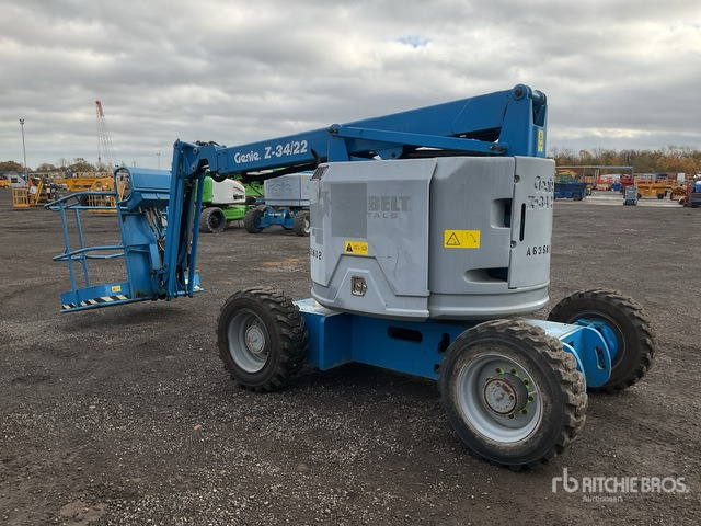 2014 Genie Z34/22 4WD Diesel Articulating Boom Lift - Plataforma articulada: foto 4 2014 Genie Z34/22 4WD Diesel Articulating Boom Lift - Plataforma articulada: foto 4