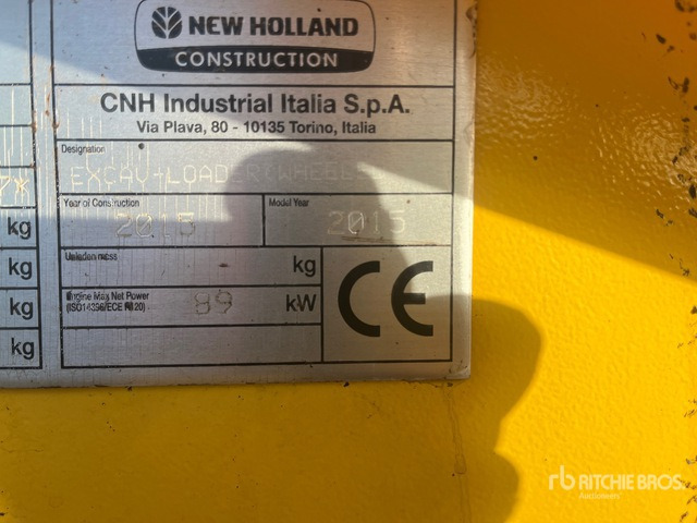 2015 New Holland B115C 4x4x4 Backhoe Loader - Retroexcavadora: foto 3 2015 New Holland B115C 4x4x4 Backhoe Loader - Retroexcavadora: foto 3