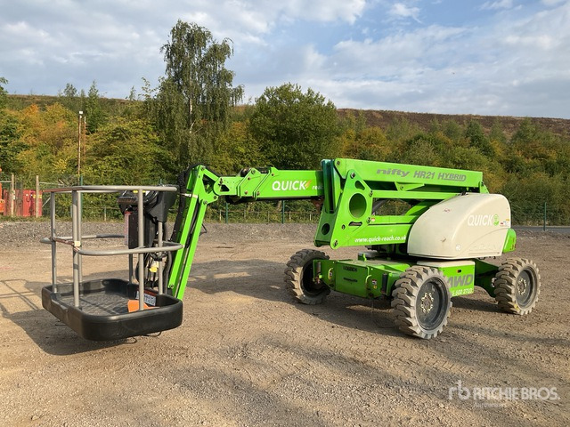 2016 Nifty HR21 4WD Hybrid Articulating Boom Lift - Plataforma articulada: foto 2 2016 Nifty HR21 4WD Hybrid Articulating Boom Lift - Plataforma articulada: foto 2
