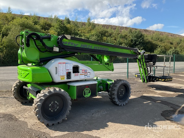 2016 Nifty HR21 4WD Hybrid Articulating Boom Lift - Plataforma articulada: foto 3 2016 Nifty HR21 4WD Hybrid Articulating Boom Lift - Plataforma articulada: foto 3