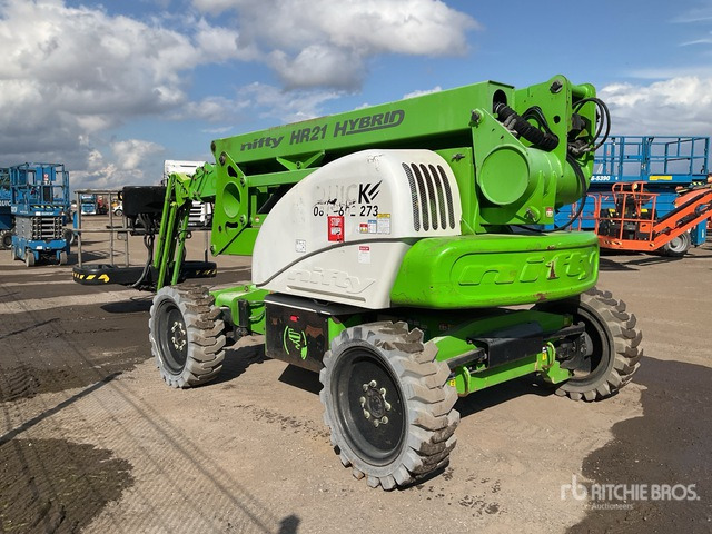 2016 Nifty HR21 4WD Hybrid Articulating Boom Lift - Plataforma articulada: foto 4 2016 Nifty HR21 4WD Hybrid Articulating Boom Lift - Plataforma articulada: foto 4