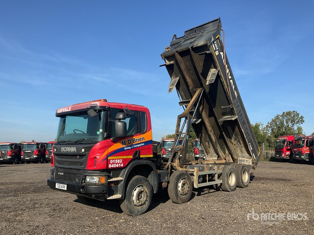2016 Scania P410 8x4 Twin-Steer Tri/A Dump Truck - Camión volquete: foto 1 2016 Scania P410 8x4 Twin-Steer Tri/A Dump Truck - Camión volquete: foto 1
