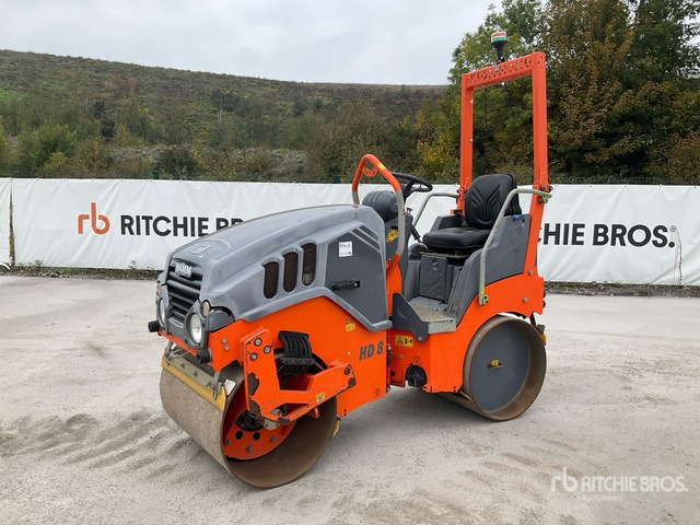 2018 Hamm HD8VV 2018 Hamm HD8VV Double Drum Roller Double Drum Roller - Apisonadora de asfalto: foto 2 2018 Hamm HD8VV 2018 Hamm HD8VV Double Drum Roller Double Drum Roller - Apisonadora de asfalto: foto 2