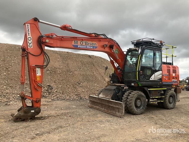 2018 Hitachi ZX170W-6 Wheel Excavator - Excavadora de ruedas: foto 2 2018 Hitachi ZX170W-6 Wheel Excavator - Excavadora de ruedas: foto 2