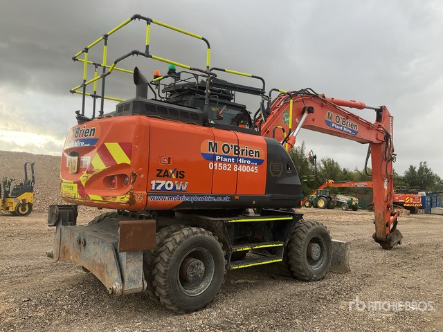 2018 Hitachi ZX170W-6 Wheel Excavator - Excavadora de ruedas: foto 3 2018 Hitachi ZX170W-6 Wheel Excavator - Excavadora de ruedas: foto 3