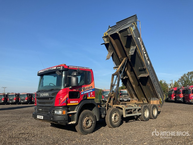 2018 Scania P410 8x4 Twin-Steer Tri/A Dump Truck - Camión volquete: foto 2 2018 Scania P410 8x4 Twin-Steer Tri/A Dump Truck - Camión volquete: foto 2