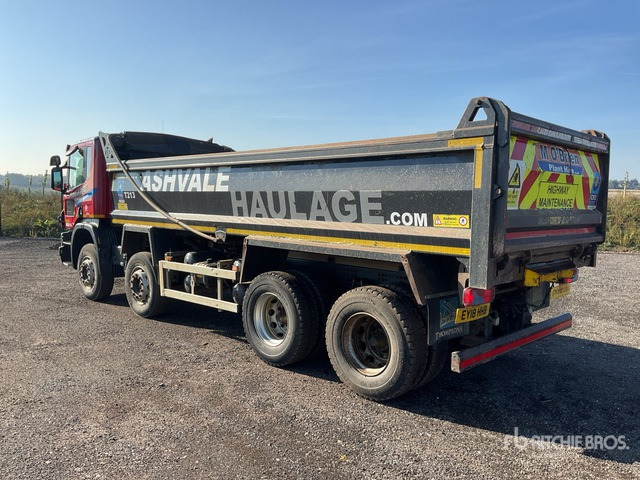 2018 Scania P410 8x4 Twin-Steer Tri/A Dump Truck - Camión volquete: foto 3 2018 Scania P410 8x4 Twin-Steer Tri/A Dump Truck - Camión volquete: foto 3