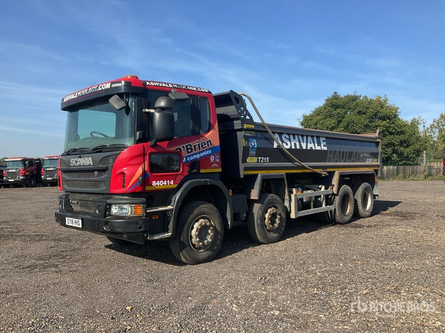 2018 Scania P410 8x4 Twin-Steer Tri/A Dump Truck - Camión volquete: foto 3 2018 Scania P410 8x4 Twin-Steer Tri/A Dump Truck - Camión volquete: foto 3