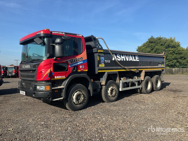 2018 Scania P410 8x4 Twin-Steer Tri/A Dump Truck - Camión volquete: foto 3 2018 Scania P410 8x4 Twin-Steer Tri/A Dump Truck - Camión volquete: foto 3