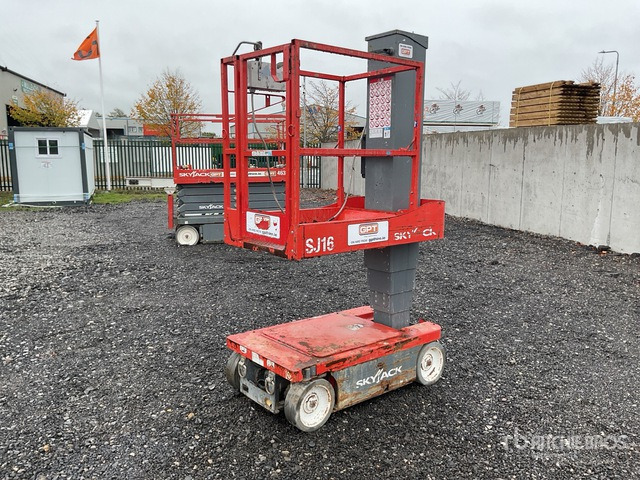 2019 Skyjack SJ16 2019 Skyjack SJ16 Vertical Mast Lift Vertical Mast Lift - Plataforma de mástil vertical: foto 1 2019 Skyjack SJ16 2019 Skyjack SJ16 Vertical Mast Lift Vertical Mast Lift - Plataforma de mástil vertical: foto 1
