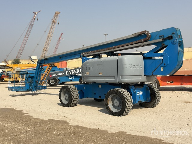 2007 Genie Z80/60 4WD Diesel Articulating Boom Lift - Plataforma articulada: foto 3 2007 Genie Z80/60 4WD Diesel Articulating Boom Lift - Plataforma articulada: foto 3