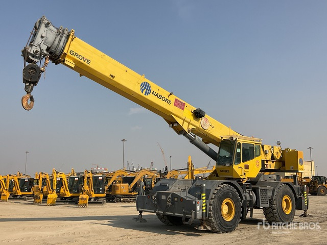 2008 Grove RT700E 55 ton 4x4x4 Rough Terrain Crane - Grúa para terrenos difíciles: foto 1 2008 Grove RT700E 55 ton 4x4x4 Rough Terrain Crane - Grúa para terrenos difíciles: foto 1