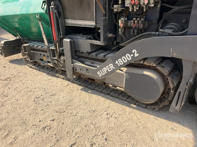 Pavimentadora de asfalto 2014 Vogele Super 1800-2 Track Asphalt Paver: foto 6 Pavimentadora de asfalto 2014 Vogele Super 1800-2 Track Asphalt Paver: foto 6