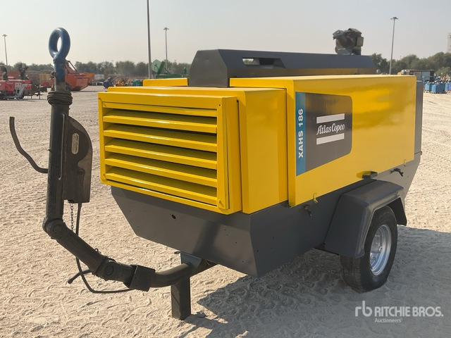 2018 Atlas Copco XAHS186 Mobile Air Compressor - Compresor de aire: foto 1 2018 Atlas Copco XAHS186 Mobile Air Compressor - Compresor de aire: foto 1