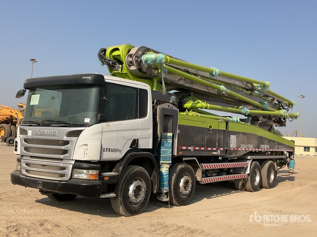 2019 Scania P420 2019 Zoomlion ZLJ5441THBSE 56 m ... Concrete Pump Truck - Bomba de hormigón: foto 2 2019 Scania P420 2019 Zoomlion ZLJ5441THBSE 56 m ... Concrete Pump Truck - Bomba de hormigón: foto 2