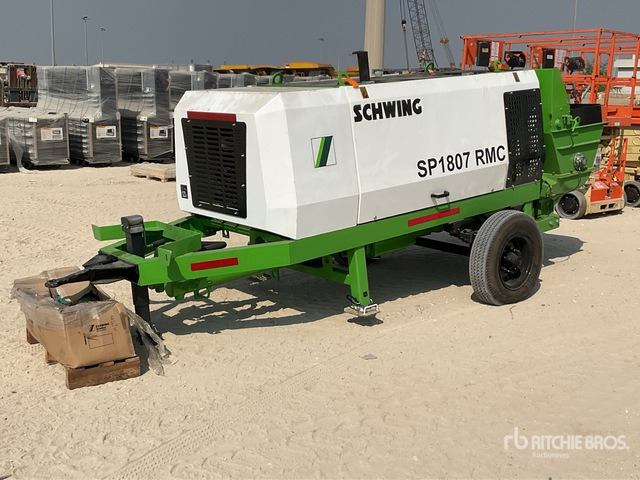2025 Schwing SP1807 RMC Portable (Unused) Concrete Pump - Bomba de hormigon estacionaria: foto 1 2025 Schwing SP1807 RMC Portable (Unused) Concrete Pump - Bomba de hormigon estacionaria: foto 1