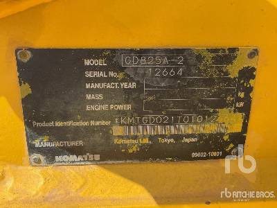 KOMATSU GD825A-2 - Grader: foto 5 KOMATSU GD825A-2 - Grader: foto 5