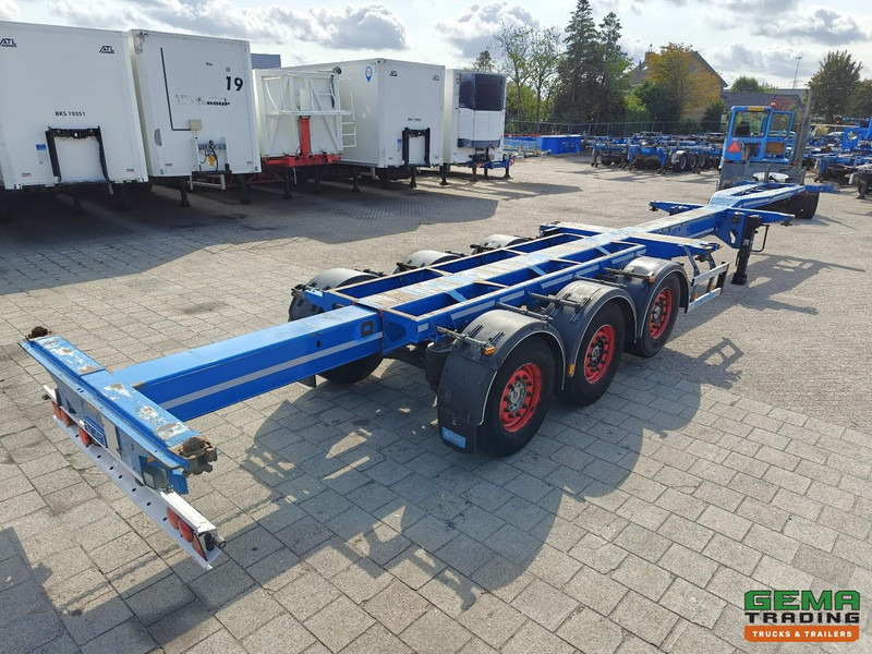 D-Tec FLEXITRAILER 3-Assen SAF - MULTI - Schijfremmen - LiftAs - Alle Aansluitingen - 4819KG - 04/2026 APK - Semirremolque portacontenedore/ Intercambiable: foto 1 D-Tec FLEXITRAILER 3-Assen SAF - MULTI - Schijfremmen - LiftAs - Alle Aansluitingen - 4819KG - 04/2026 APK - Semirremolque portacontenedore/ Intercambiable: foto 1